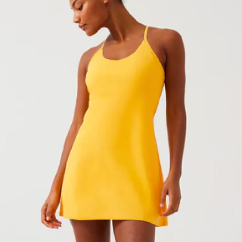 Yellow Outdoor Voices Dress
